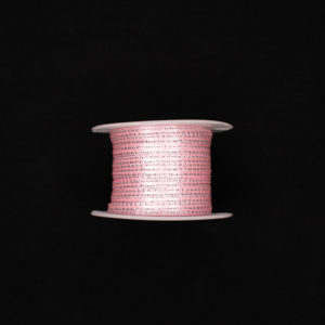 CINTA RASO LUREX PLATA CHINA 1090 3MM #0 ROSADO