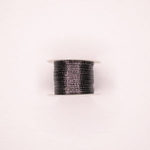 CINTA RASO LUREX PLATA CHINA 1090 3MM #0 NEGRO