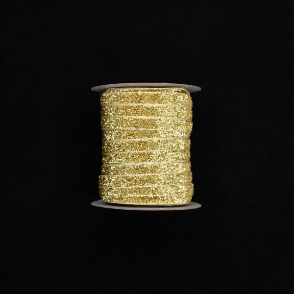 CINTA ESCARCHADA 5016 10MM DORADO