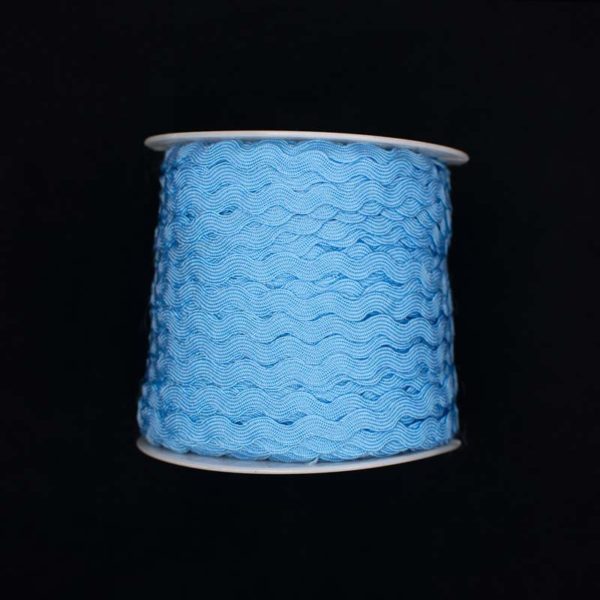 TRENCILLA POLIESTER IMPORTADA 5MM AZUL CLARO
