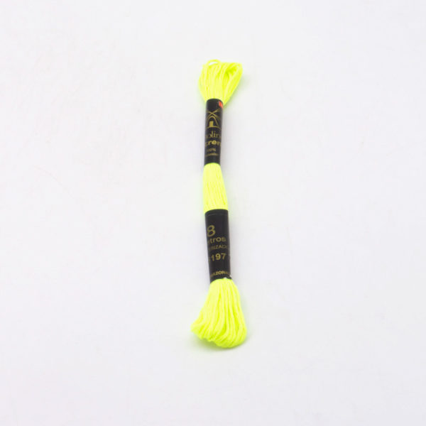 HILO MOLINO MADEJA X 8MTS AMARILLO NEON 16197