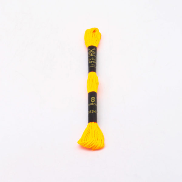 HILO MOLINO MADEJA X 8MTS NARANJA NEON 38347