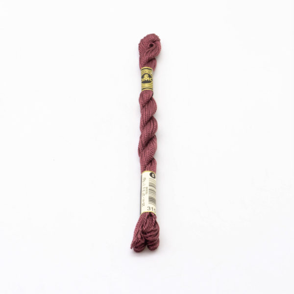 HILO COTON PERLE DMC #5 5GMR MORADO DM315