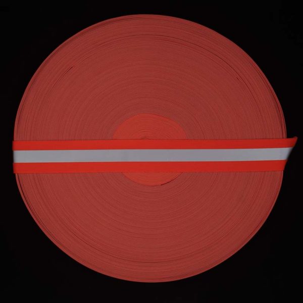 ELASTICO REFLECTIVO 110011 4CM NARANJA NEON