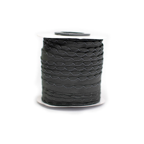 SESGO SATIN ONDULADO GRIS OSC 2693