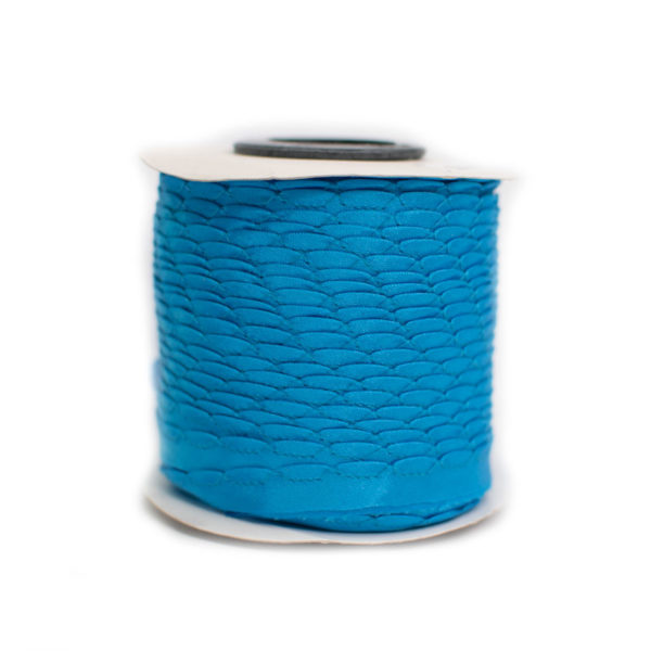 SESGO SATIN ONDULADO TURQUEZA 693