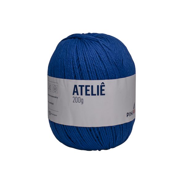 LANA PINGUIN ATELIE 200GMS AZUL REY 9829